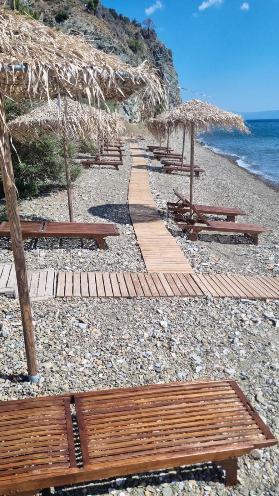 Готель Kaminos Evia Limni  Екстер'єр фото